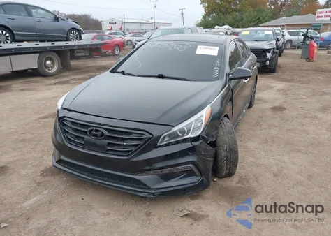 2017 Hyundai Sonata Limited z USA, uszkodzony, nr VIN 5NPE34AF8HH472372